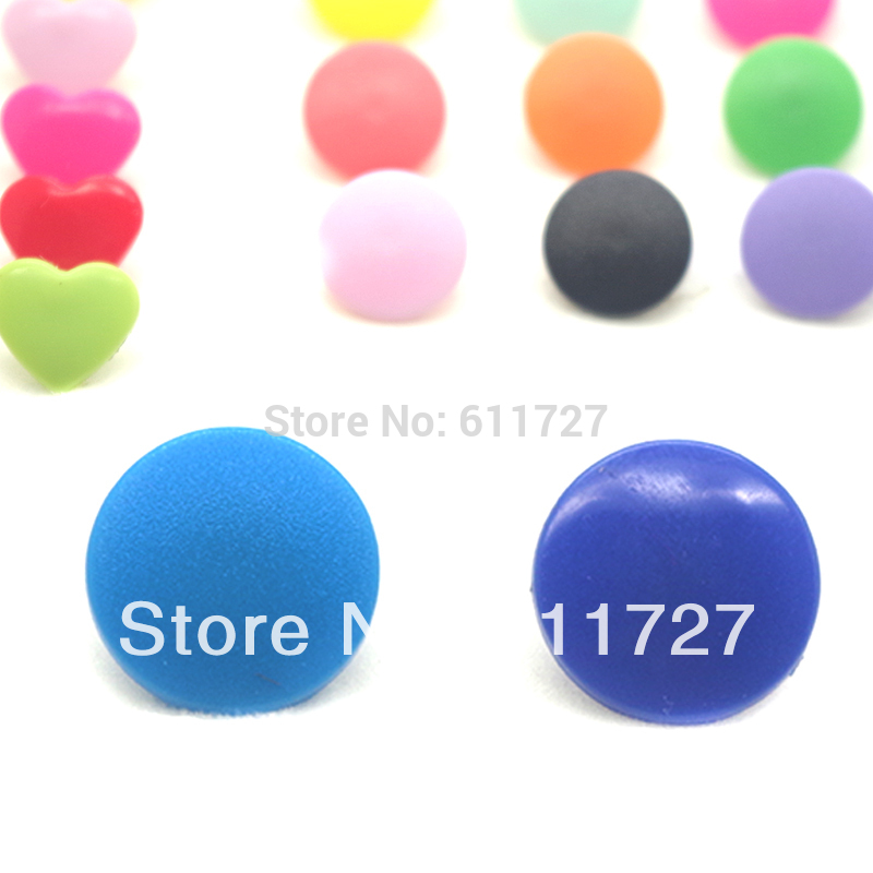 {12 Kleuren Gemengde Matte Finised} KAM Brand 120 sets 20 12.4mm T5 Matten Plastic Snap Button KAM Frosted Fastener Knoppen n