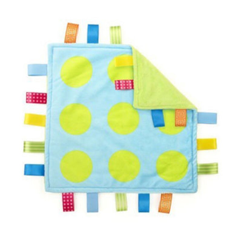 1PC Super suave cuadrado cómodo juguete de peluche bebé calmante toalla como Multi-función Multi-estilo bebé agarre toalla reconfortante: 07