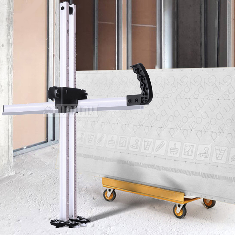 Foldable Plasterboard Cutter Gypsum Board Cutting Machine Aluminum Manual Panel Cutting Knife Building Renovation Tools
