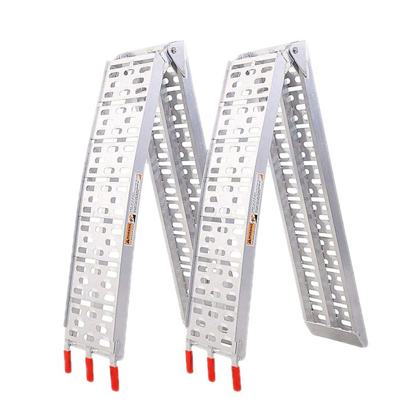 1pc atv Laderampen Aluminium leiter lbs Kapazität krabbeln aufsammeln Lastwagen Klapp rampen für Rasenmäihr Anhänger Motorrad