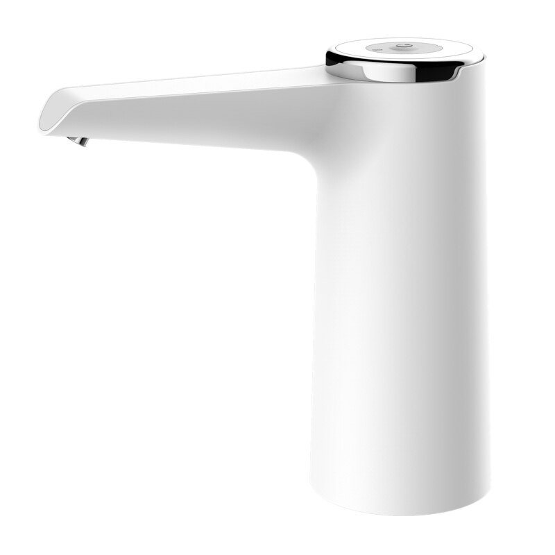 Botique-commutateur portatif électrique automatique de bouteille potable de Gallon de distributeur de pompe à eau pour le dispositif de pompage de l'eau pour la maison extérieure: White