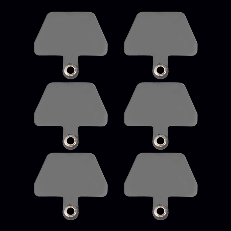 Joint de lanière d'attache solide universel pour remplacement de téléphone portable, sangle de suspension, cordon de serrage, anneau métallique, languette de corde: Champagne Or