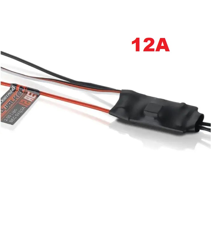 Original Hobbywing Skywalker 12A 20A 30A 40A 50A 60A 80A 100A V2 Geschwindigkeit ESC Regler mit UBEC für RC Hubschrauber Flugzeuge: Pfau Blau
