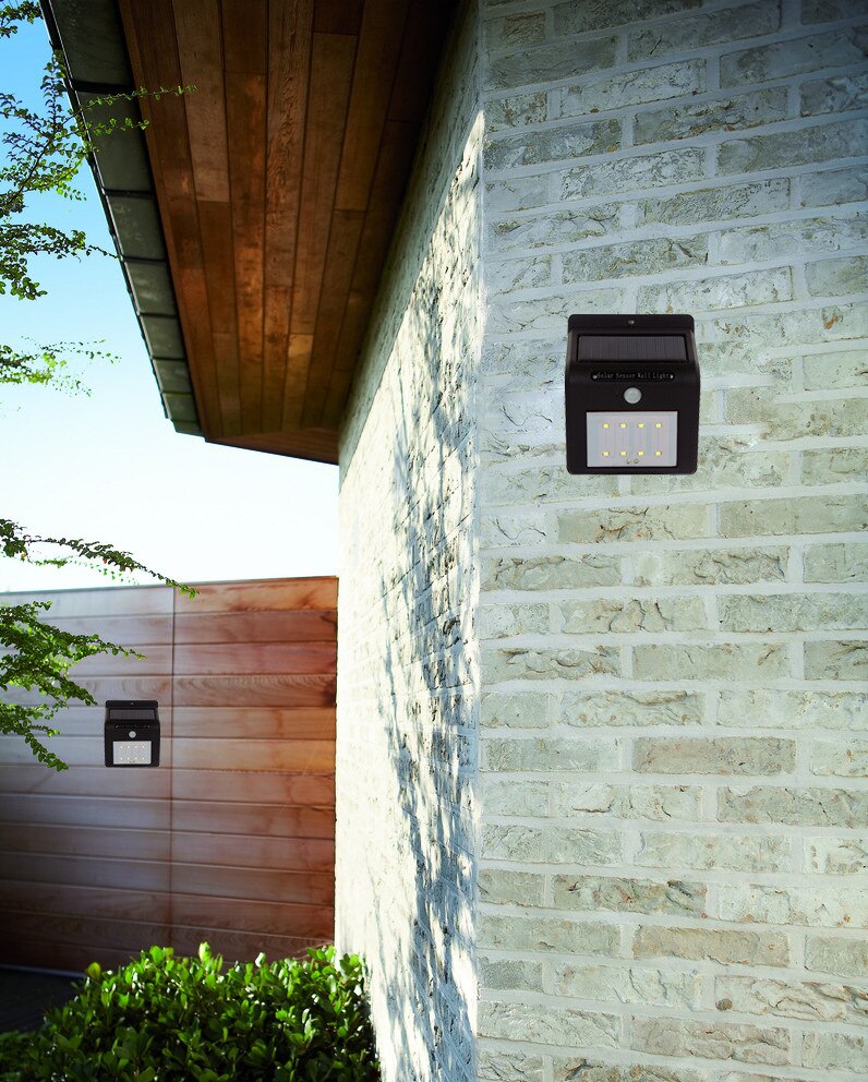 8/16 LED Solar Light Solar Battery Light Human Body Induction Motion Sensor Solar Daylight Street Light, Garden Decoration