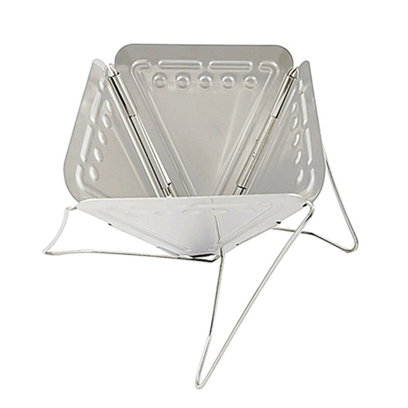 Outdoor Draagbare Vouwen Koffie Druppelen Rek Rvs Opvouwbare Rvs Koffie Filter Voor Camping