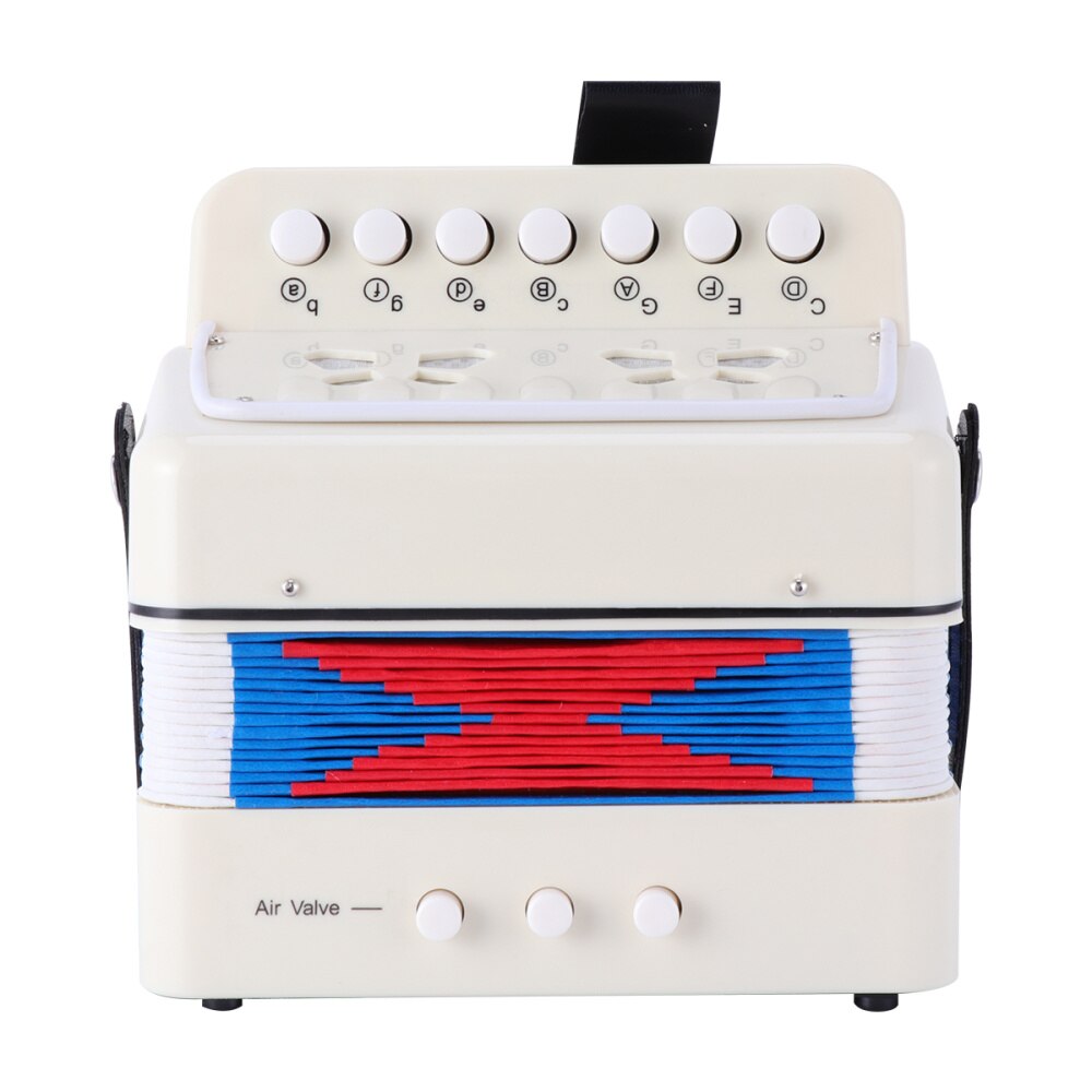 1Pc Mini Accordion Instrument Instrument Beginner Musical for Children