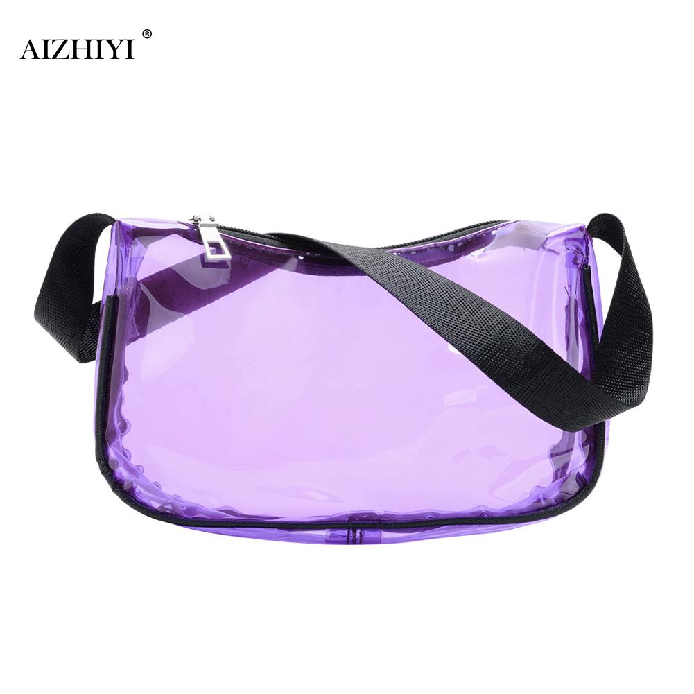PVC transparent klar Frau Crossbody Taschen lässig Sommer Schulter Tasche Handtasche Gelee klein Telefon Taschen mit Karte Halter