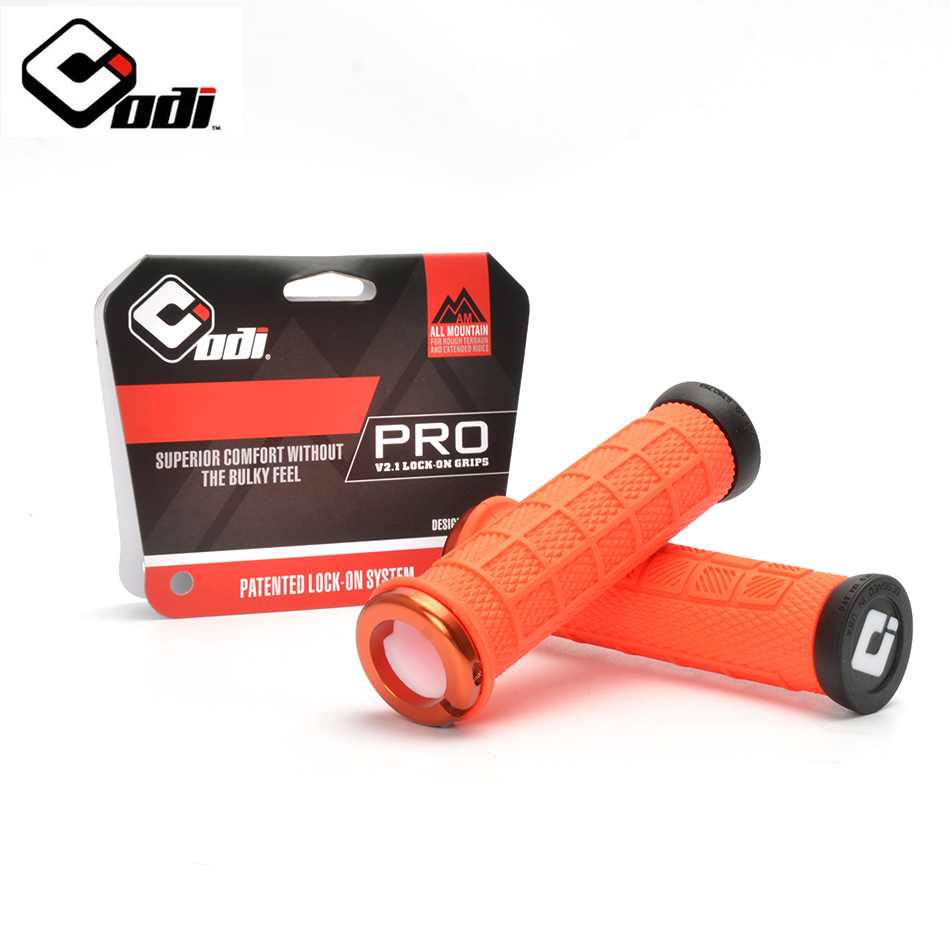 ODI Bicycle Lock on Grips for MTB Mountain Bike Handlebar Cover Alluminium Alloy+Silica Gel Road Bike Grips Bicycle accessories: PURPLE