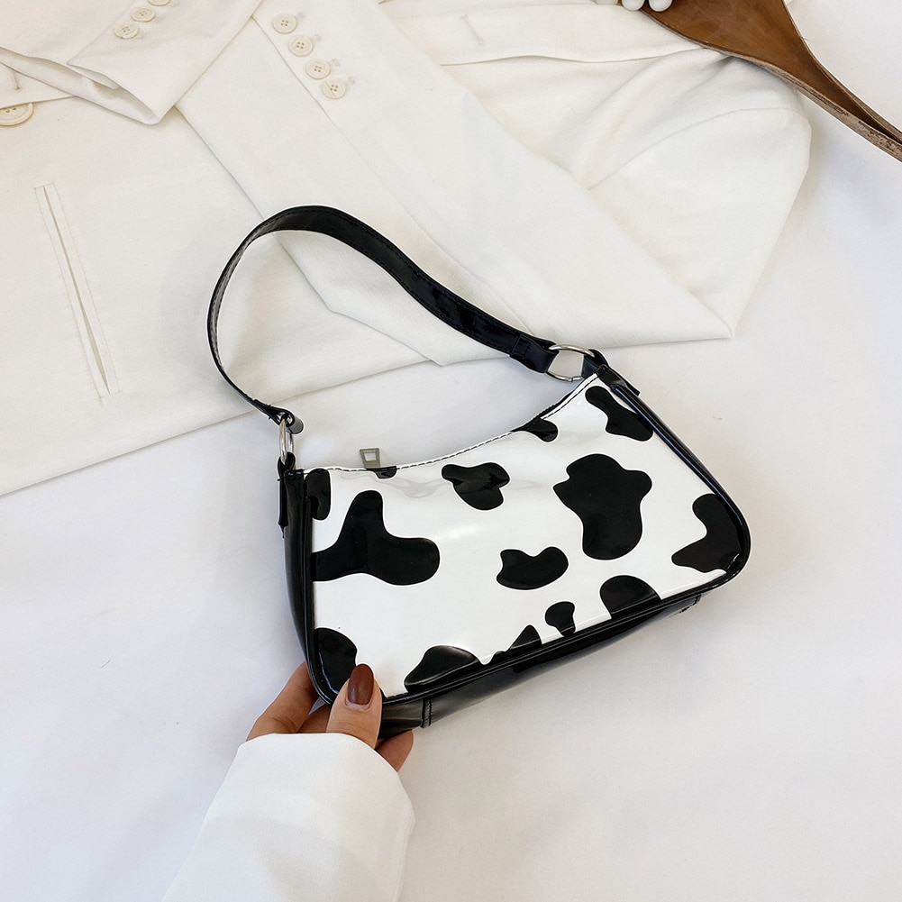 Bolsos con estampado de vaca para mujer, bandoleras de a la , bolso cruzado pequeño, bolso Cuco mensajero, para uso diario