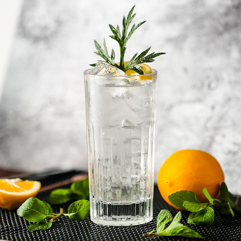 Vaso de vidrio Mojito HighBall, vasos de Bar, vasos de vidrio para agua, jugo, cerveza, bebidas, cócteles