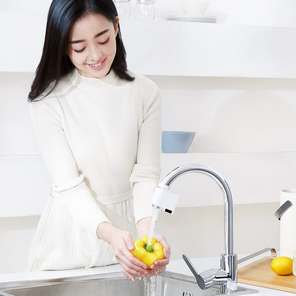 Xiaomi Mijia ZaJia Sense Infrared Induction Smart Home Automatic Water Saving Device For Kitchen Bathroom Sink Faucet