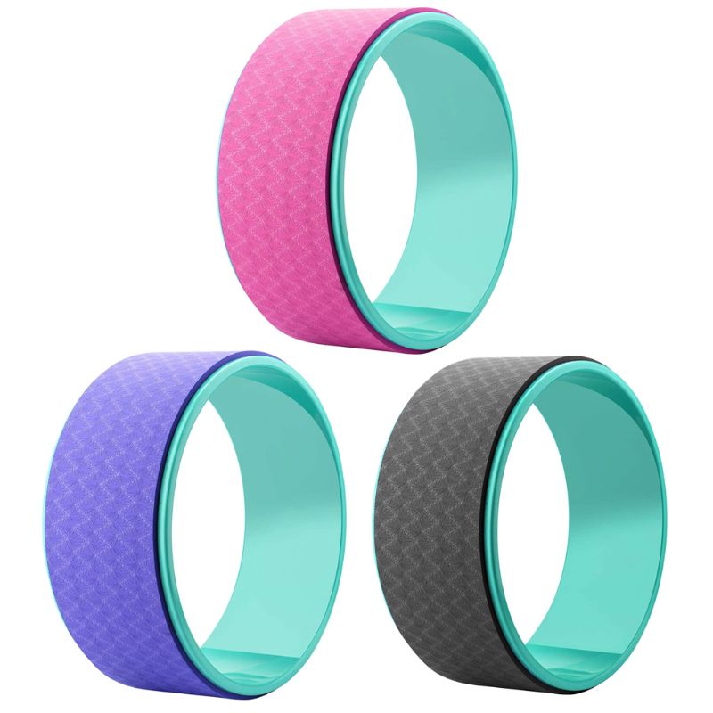Yoga Wheel for Back Pain - Fitness Pilates Ring - 27RD