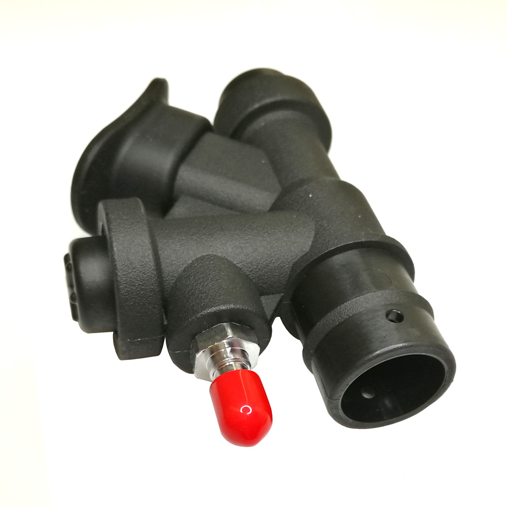 Scuba diving BCD Inflator Valve BCD 45 Degree Oral Power Inflator Buoyancy Compensator Device