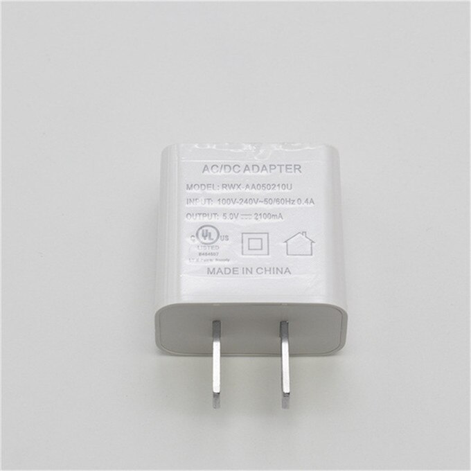 Simple Modern Mirrored Electronic Snooze Alarm Clock Multifunction Art Digital Display Wall Clock with Two Phone USB Charge Port: US Adapter