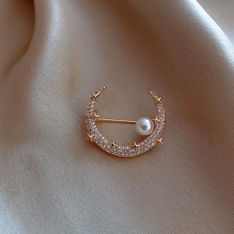 Broches para mujer, Pin de solapa antideslumbrante de Metal, alfileres fijos para ropa, suéter, abrigo, accesorios de ropa, broche, lazo bonito a la
