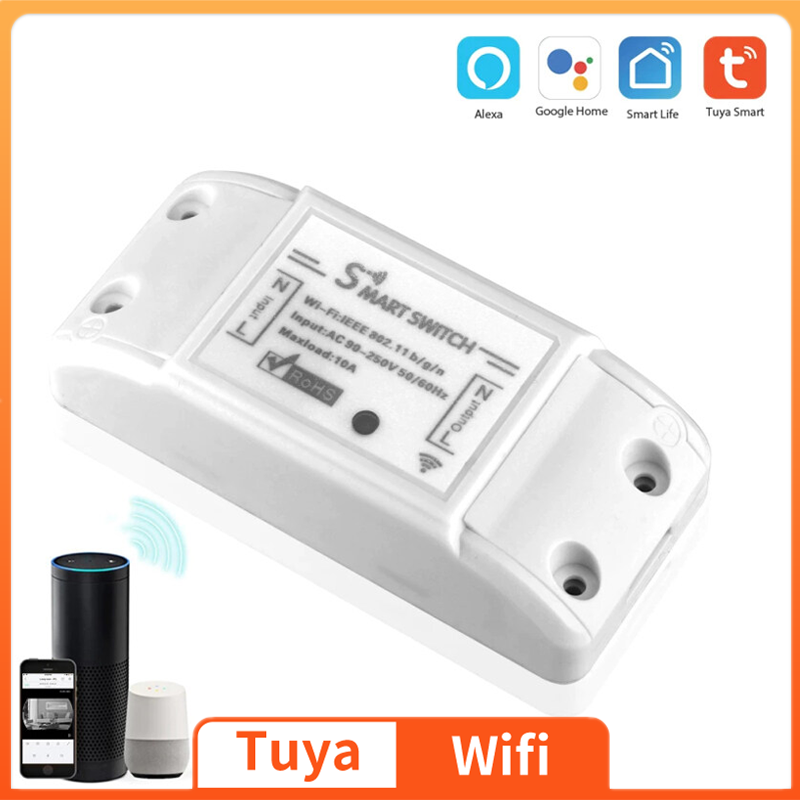 Fernbedienung Schalter Wireless Tuya Wifi Smart Home Automation Relais Modul Controller Arbeit mit Alexa