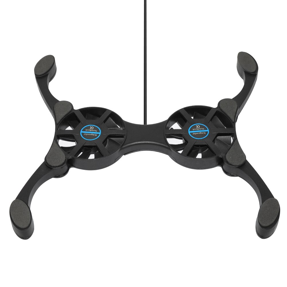 Super Ultra Dunne Mini Octopus Fan Laptop Cooling Pads Usb Draagbare Notebook Cooling Pad Voor 14 Inch Laptop Notebook
