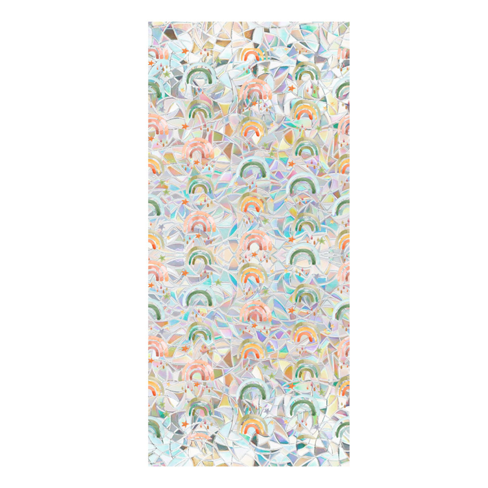 Stained Glass Static Window Privacy Film Sun Blocking Glass Cling Waterproof PVC Home Bathroom Window Covering Film Sticker