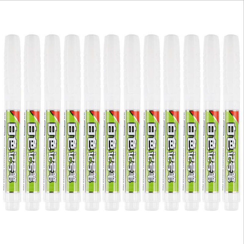 Classical white marker pen scrapbooking diy markers material escolar school stationery art supplies G051