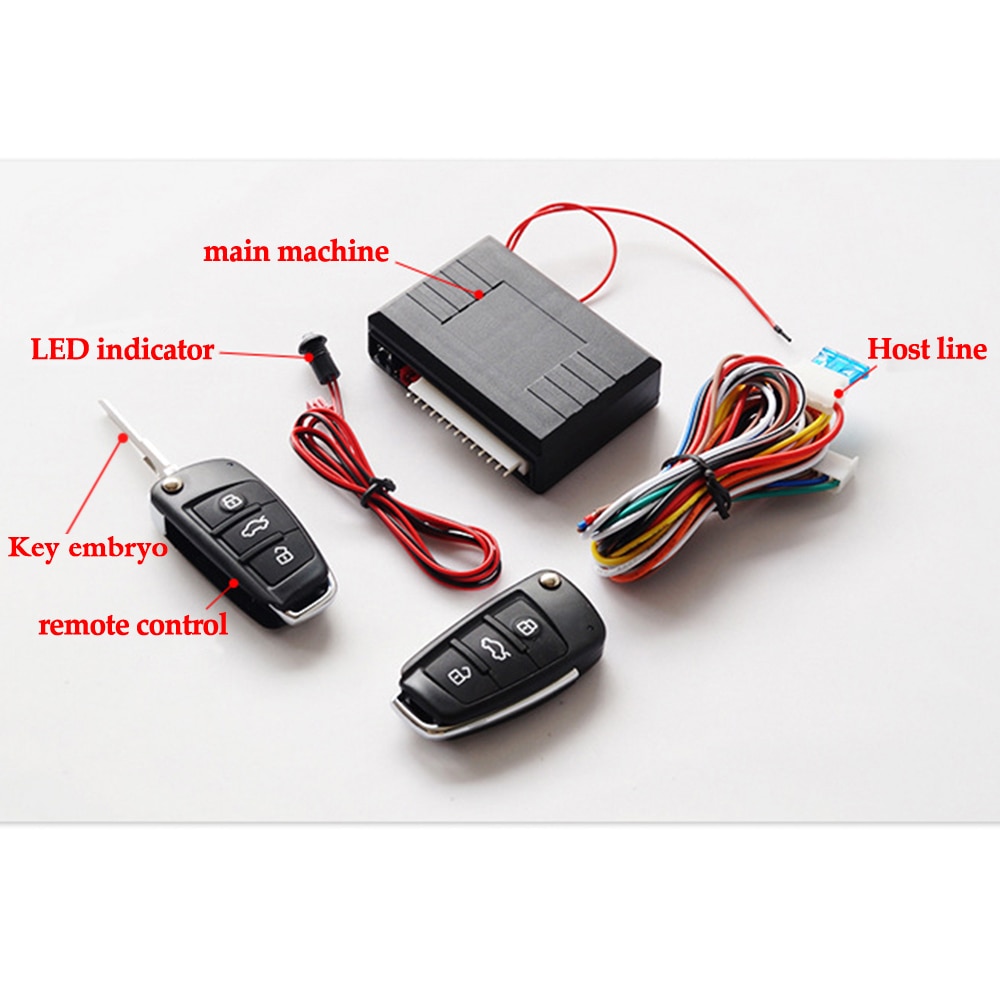 Aramox Keyless Entry System - Zentralverriegelung Fernbedienung 12V Für Auto