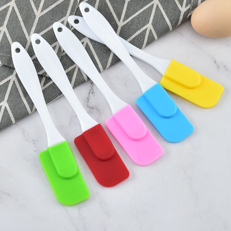 1Pcs Multi Purpose Silicone Cake Spatula High-temperature DIY Baking Tools Cookie Pastry Scraper Kitchen Supplies Butter Spatula