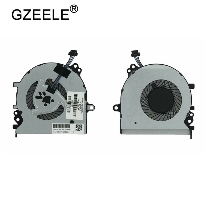 GZEELE Laptop Cooling Fan voor HP Probook 430 G4 905730-001 CPU Koelventilator