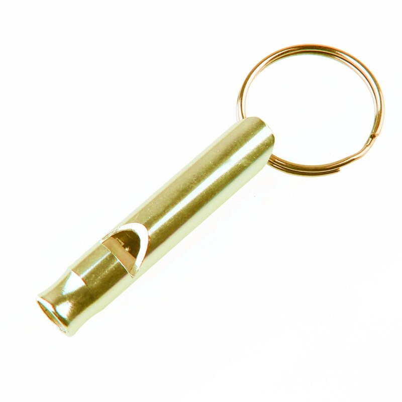 6cm aluminium reddingsfluitjes, multifunctioneel metalen fluitje, draagbaar reddingsfluitje voor buiten, sleutelhanger, duiventrainingsfluitje