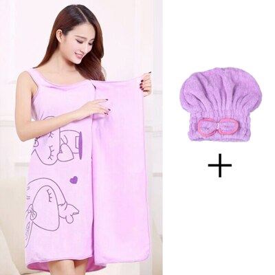 Serviette de bain absorbante enveloppée poitrine peignoir de bain serviette de bain en coton pour femme adulte doux non pelucheux jupe de bain à séchage rapide: 8