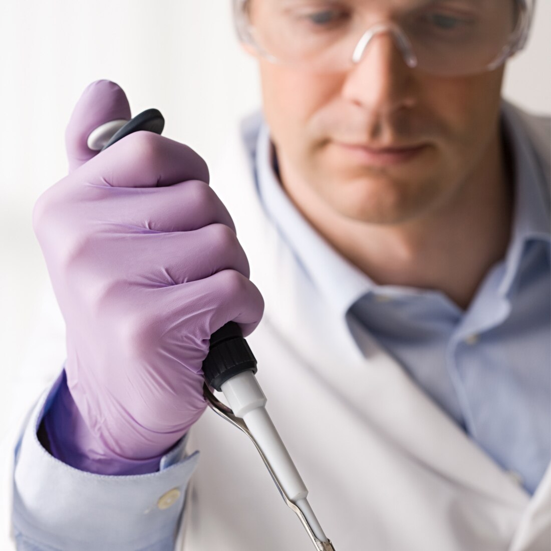 Disposable Gloves Nitrile Purple 100pcs Latex-free Powder-free Kitchen Gloves Cleaning Nitrile Gloves Waterproof Work Gloves