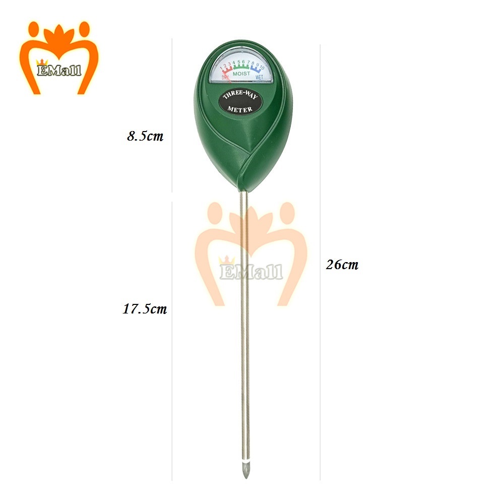 Indoor Outdoor Garden Plants Soil Moisture Meter With Case Flower Hydroponics Analyzer Tool Soil Moisture Testing Hygrometer