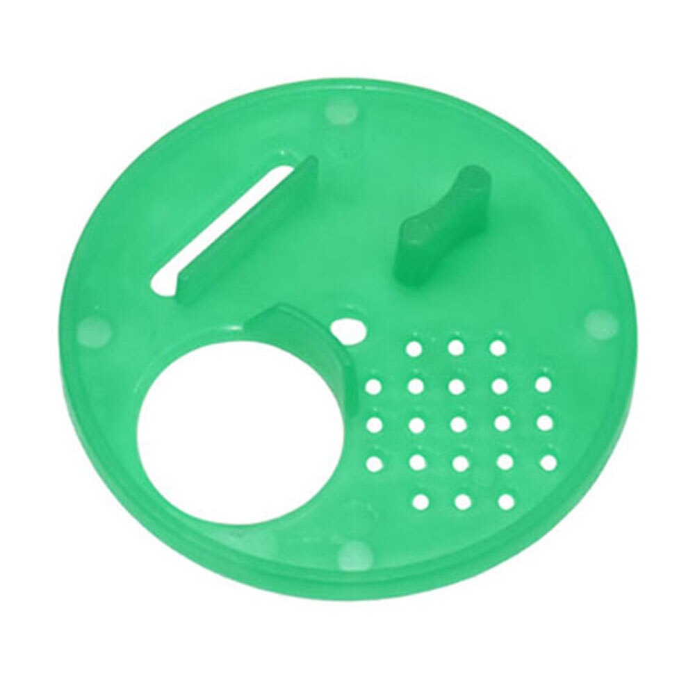 100 Pcs Beekeeping Plastic Beehive Door Round Single Bee Exit Hive Vent Entrance Ventilation Gate Nest Tools Apiculture Supplies: Light green