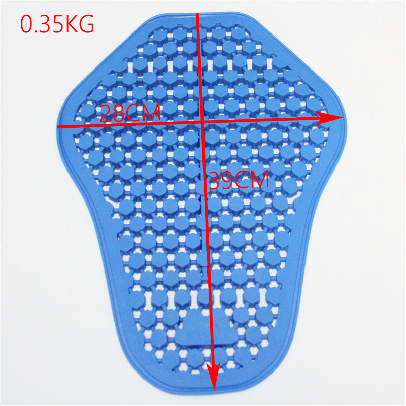 Protezione per l'equitazione Equipaggiamento CE Inserto Armatura Ginocchio Protezione per l'anca Pantaloni da moto Gel di silice di ricambio (2 ginocchiere + 2 protezioni per l'anca): Black