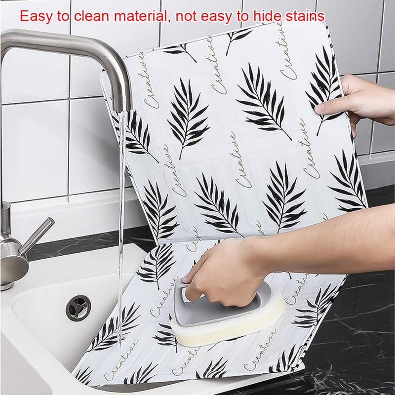 1pc oljespärr spis matlagning värmeisolering anti stänk olja baffel köksredskap leveranser aluminiumfolie oljeblock