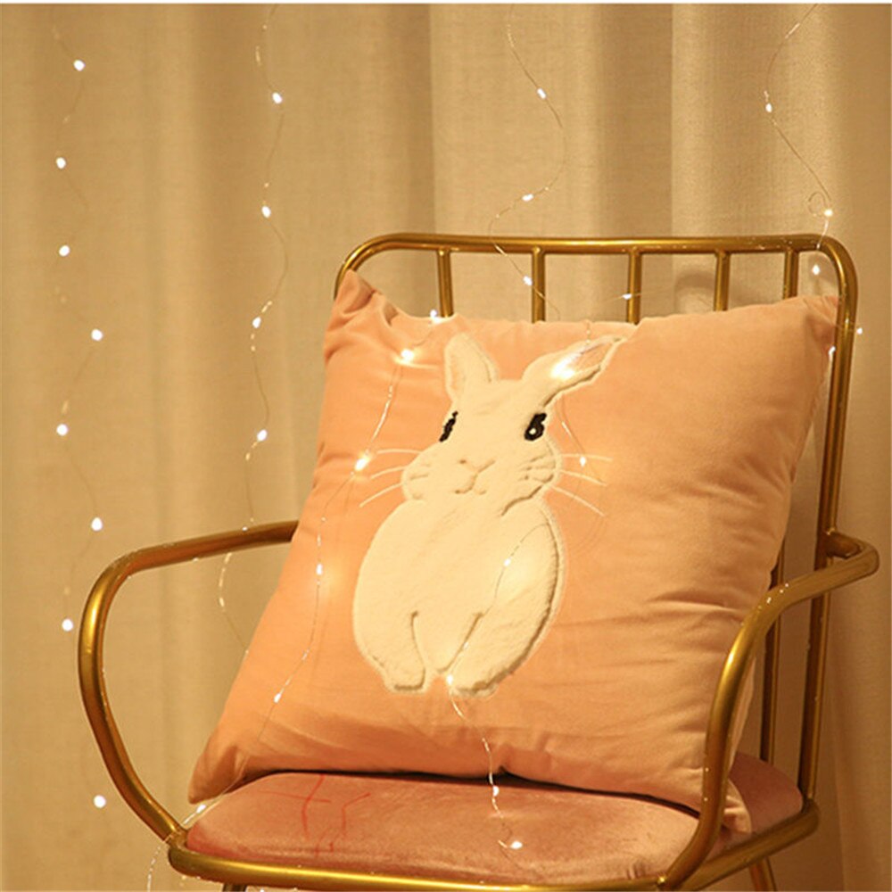 ECLH 3M USB LED Curtain String Lights Flash Fairy Garland Remote Control For Year Christmas Outdoor Wedding Home decor