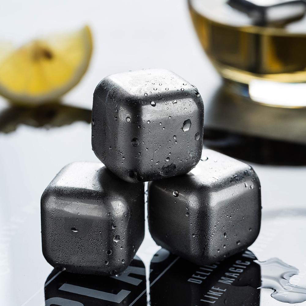 Mdzf sweethome uudelleenkäytettävät jääpalat viini viskikivet jäähdytin jääkivi metallinen oluenjäähdytin vodkalle samppanjavierrebaari