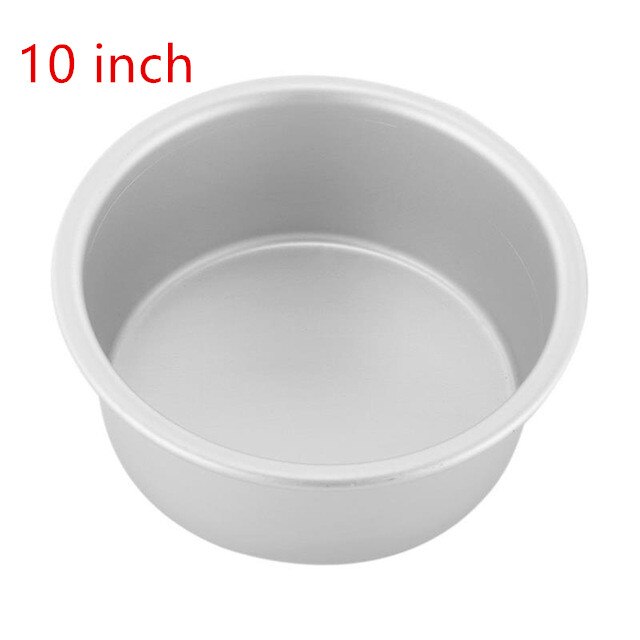 2-10 Inch Baking Cake Mold Tin Round Cake Pan Baking Pan Tin Tray Round Baking Cake Pan Baking Trays For Kitchen Cake Tool: 10 inch
