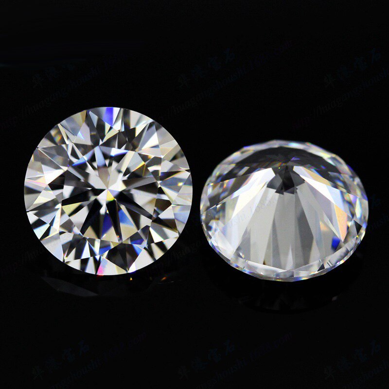 Round Brilliant Cut 0.1ct Carat 3.0mm F Color Moissanite Loose Stone VVS1 Excellent Cut Grade Test Positive Lab Diamond