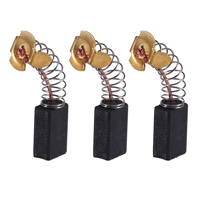 10 Pcs Power Tool Replacement Carbon Brushes - 15mm X 10mm X 5.9mm Size