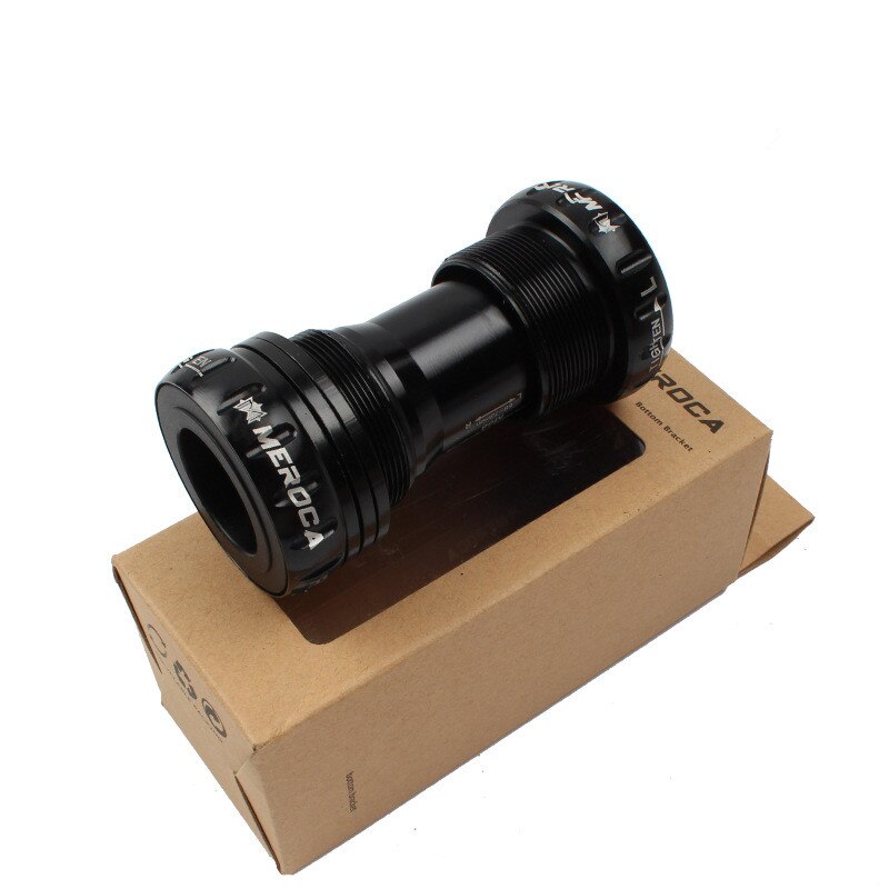 Color Mountain Bike Mid-axle Integrated Hollow BB Bicycle Thread-in Type Mid-axle
