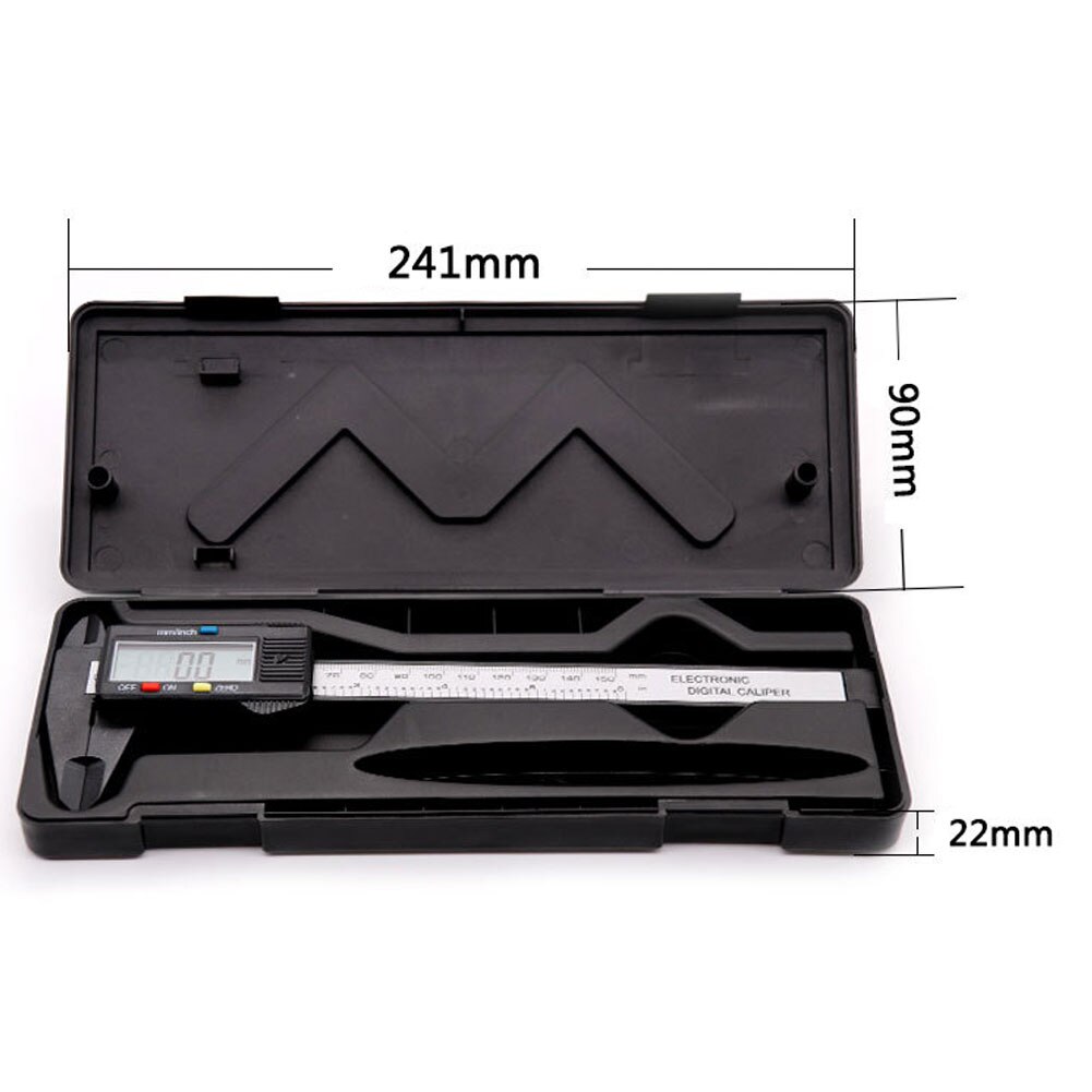 Draagbare Dial Schuifmaat Doos Multi Functie Opbergdoos Elektronische Digitale Schuifmaat Tool Case Digitale Schuifmaat Doos 0-150mm