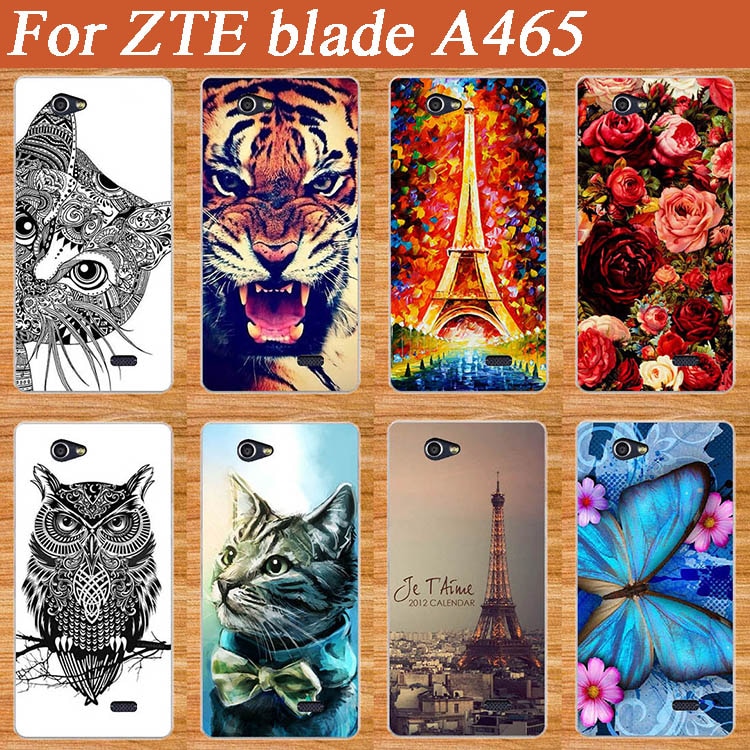For ZTE Blade A465 a465 Newest Popular Tpu Case Colorful Cute Pattern Flowers Printing soft tpu cover case For ZTE A465