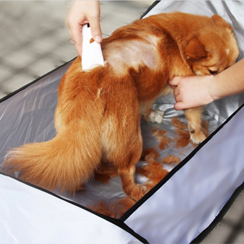 Haustier Haar Trimmer Kasten Oxford Pflege Kasten für Hunde Reinigung Faltbare Hund Haar Trimmer Taschen für Reinigung Haustier Produkte Haustier-liefert