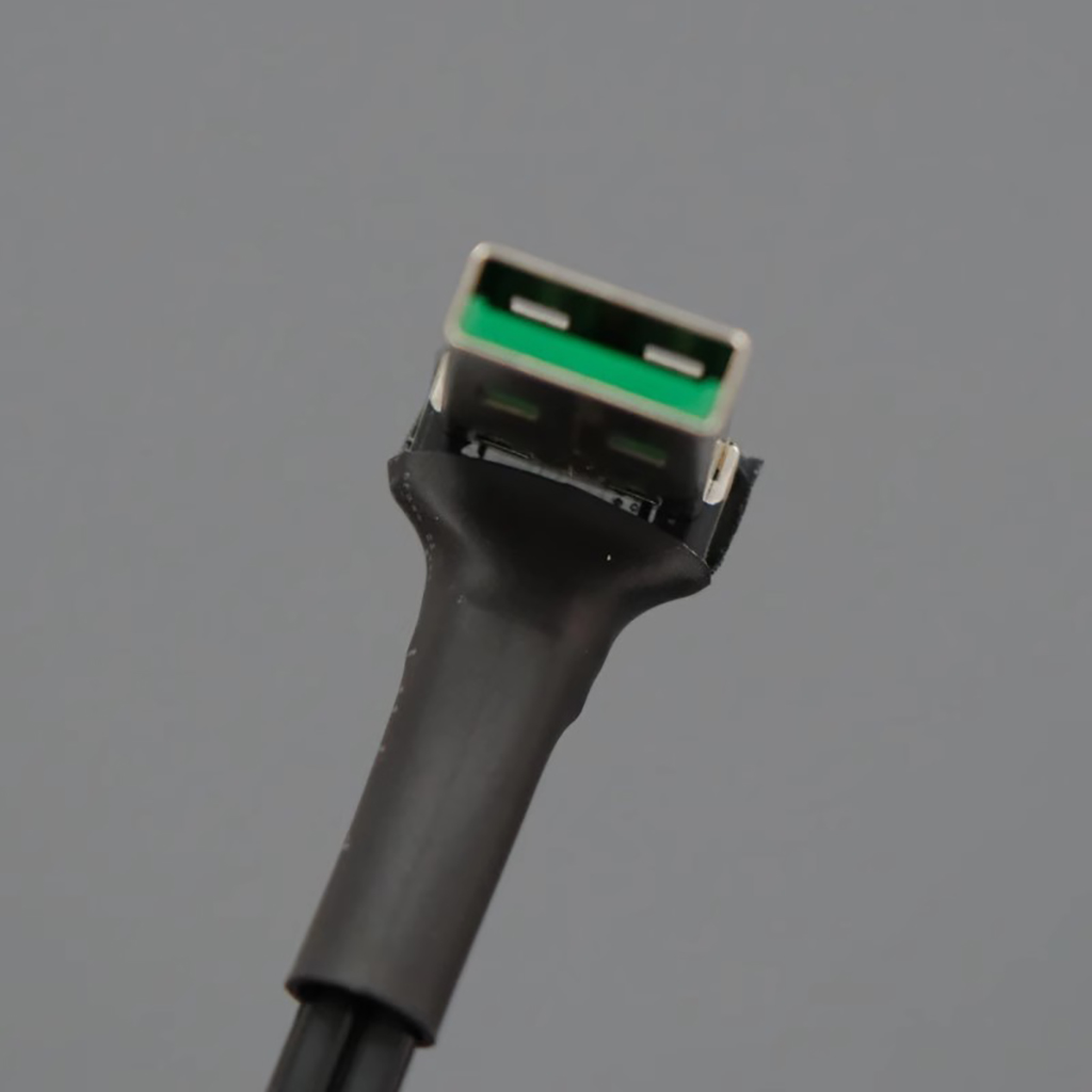 Usb 2.0 typ a till typ a förlängningskabel hane hona usb 2.0 förlängare typ-c anslutningssladd 90 ° vinklad strömförsörjningskabel datakabel