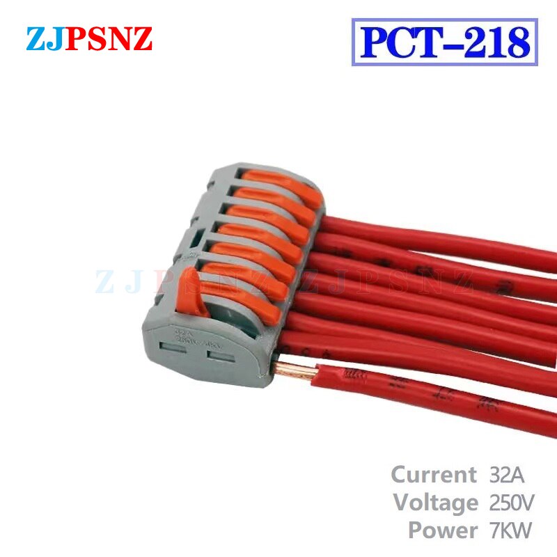 Quick Splitter 2 In 4/6 Out 3 In 6/9 Out Wires Connector Universal Wiring Cable Connector Push-in Conductors Terminal Block: MULTI