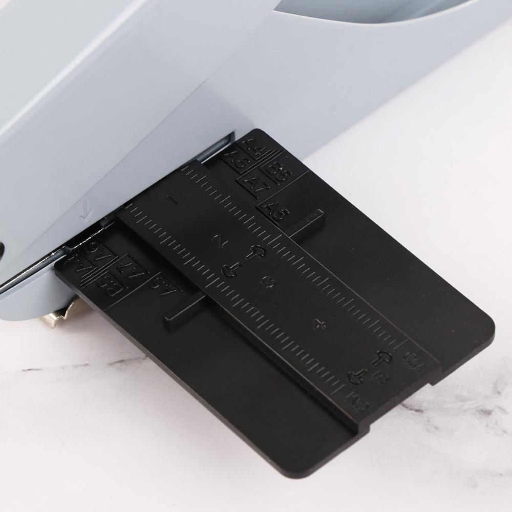 Paddestoel Gat T-Type Kantoor Stempels Papier Cutter Losse Vel Diy Schoolbenodigdheden Scrapbooking Puncher Binding Gaten