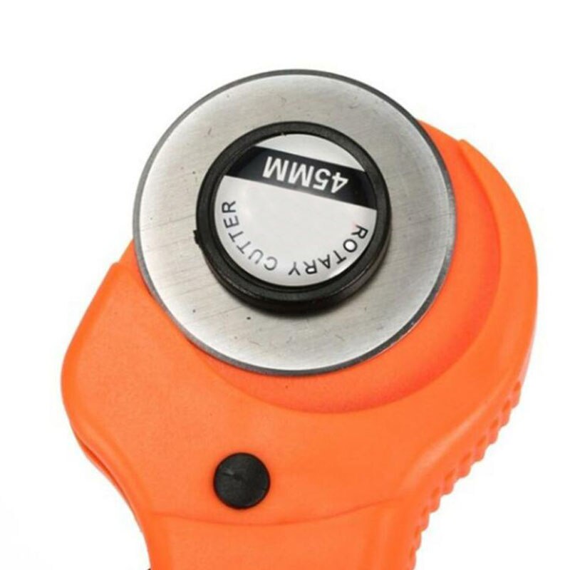 45mm Rotary Fabric Cutter with 5 Extra Blades for Quilting Sewing HFing: Default Title