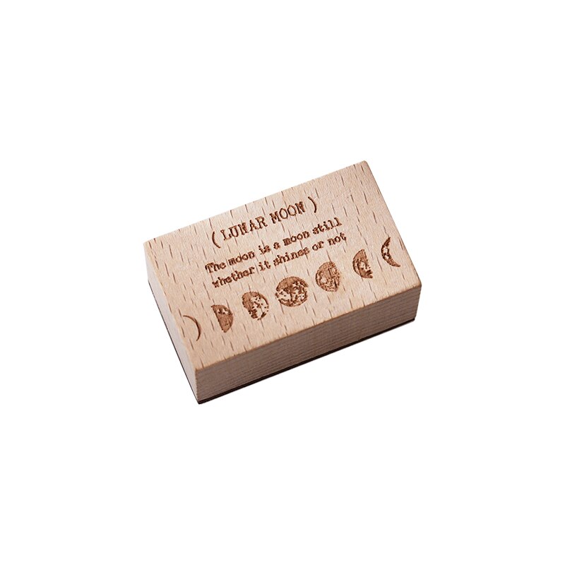 Calendario Vintage semanal para el mes de la vida diaria, juego de sello de madera y goma para decoración de tarjetas para álbum de recortes DIY, artesanía en relieve
