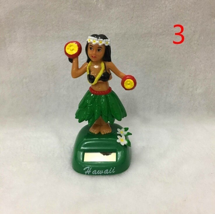 Car Mobile Solar Dance Hawaii Miss Animal Swing Animation Bubble Dancing Car Zt040732 / v055