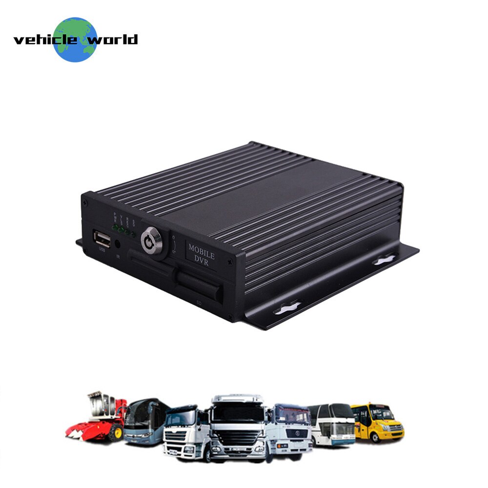 SD Card Mobile DVR H.264 4ch 1080P video recorder Russian Menu