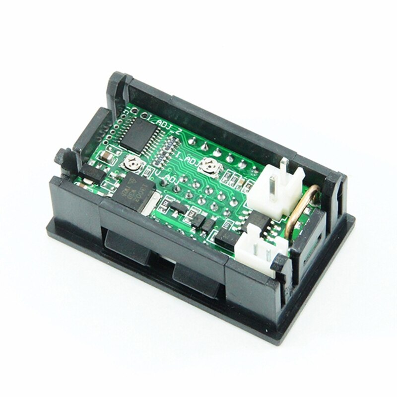 DC 100V 10A 50A 100A Voltmeter Ammeter Blue + Red LED Amp Dual Digital Volt Meter Gauge 7-110V